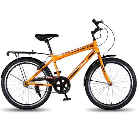 Buy Vaux Plus 24t Cycle for Boys with Carrier, Single Speed MTB Cycle ...