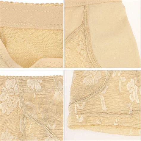 Poftik Women's Butt Lifter Low Waist Firmer Smooth Round Shape Seamles