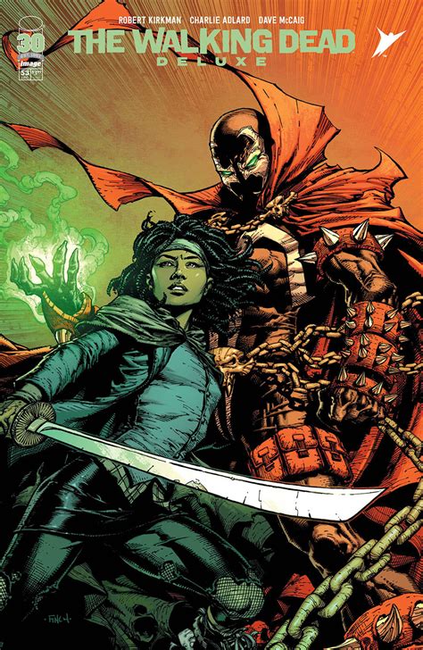 Walking Dead Deluxe #53 Cover F Variant David Finch Spawn Cover (Limit ...