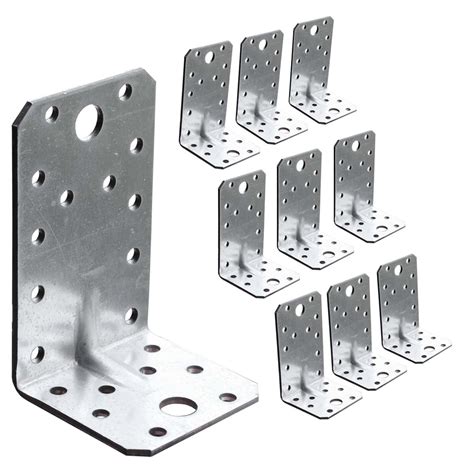 Buy OMIDEAS 10 x Angle Brackets (90 x 50 x 55 x 2) Heavy Duty Corner er ...