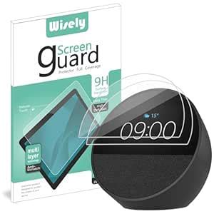 Wisely Premium Screen Guard Protector for Echo Spot Alexa Display Easy ...