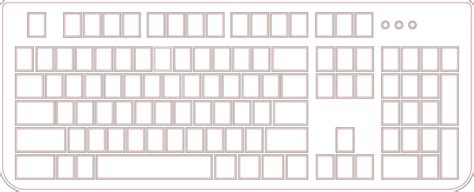 Image result for Blank Keyboard Drawing