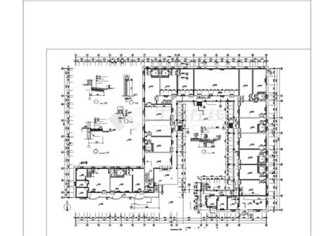 2486.57平方米幼儿园教学楼施工建筑cad图，共8张_教育建筑_土木在线