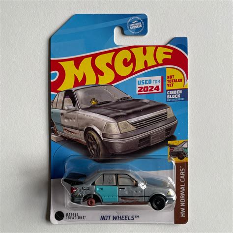 Hot Wheels Collectors 2024 RLC Exclusive MSCHF Not Wheels – Hobby Cars