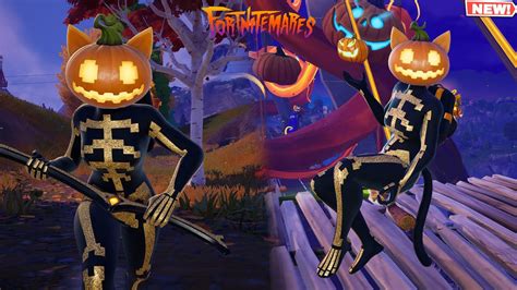 Fortnite SPICE Pumpkin Cat Skin GAMEPLAY! 🎃🐱 - YouTube