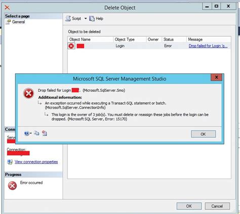 Image result for SQL Error 15150