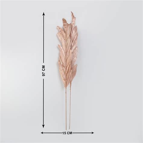 Buy Botanical Set of 2 Artificial Sunder Leaf Sticks - 85cm from Home ...