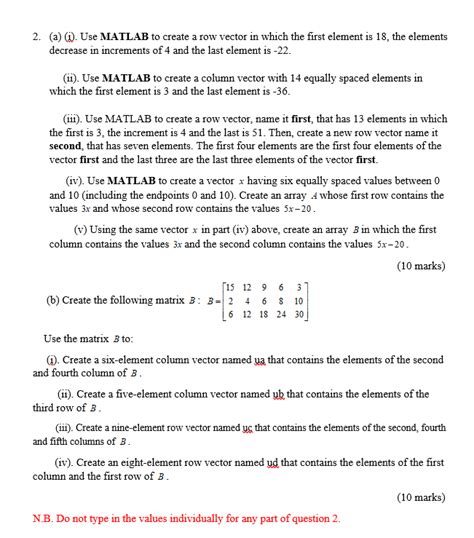 Image result for Row Vector MATLAB with Intervals