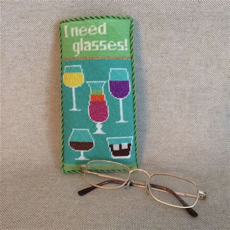 Image result for Needlepoint Eyeglass Case Pattern