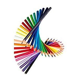 Maped Color'Peps Color Pencil Set With Tatoo Box-Pack Of 12,Multicolor ...