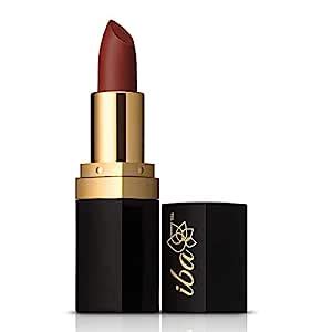 Buy Iba Long Stay Matte Lipstick for Women- M02 Mocha Shot, 4g | Creamy ...