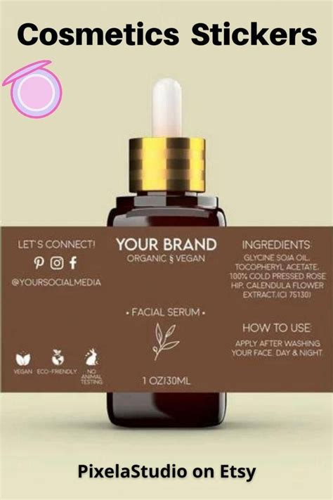 Image result for Cosmetic Label Examples