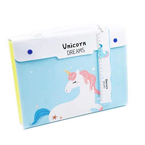 VIRTUAL WORLD A4 Sheet Kid's 12 Pockets Certificate-Keeper File Folder ...