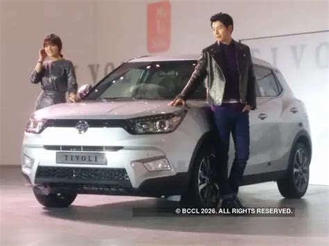 Four versions - Ssangyong launches small SUV Tivoli | The Economic Times