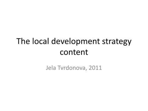 Local Content Development 的图像结果