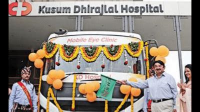 Project Disha: Mobile Eye Clinic Project For Poor Launched | Ahmedabad ...