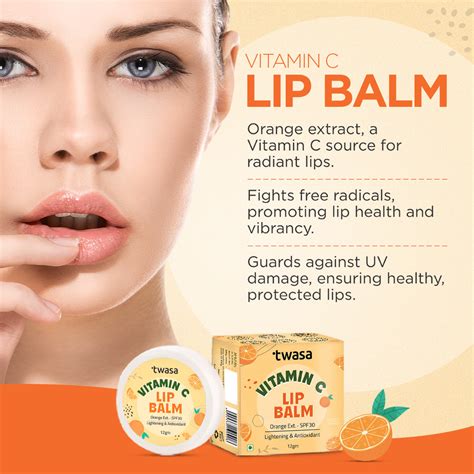 Best Vitamin C Lip Balm - Nourishing Lip Balm with Vitamin C for Smooth ...