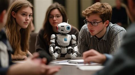 Panel of three judges deeply engaged in evaluation | Premium AI ...