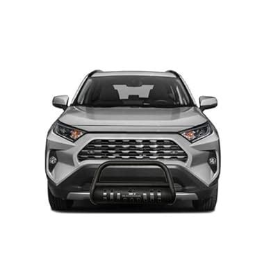 Black Horse Bull Bar-T Textured Black Compatible | Ubuy India
