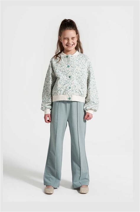 Coccodrillo spodnie dresowe dziecięce kolor zielony gładkie | Answear.com