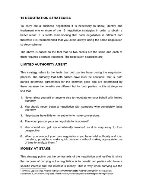 Image result for Negotiation Strategies Examples