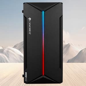 Amazon.in: Buy ZEBRONICS ZIUM Mid-Tower Gaming Cabinet, M-ATX/M-ITX ...