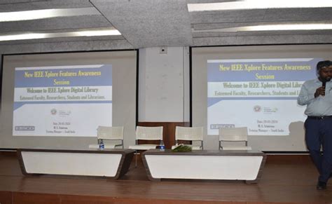 IEEE BIT student branch hosts workshop on “Exploring IEEE Xplore ...