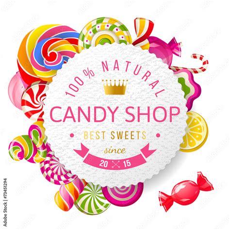 Candy Shop Labels 的图像结果