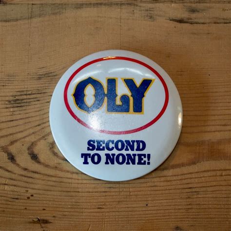 OLYMPIA BEER Pinback Buttons オリンピアビール 缶バッジ | FESTINA LENTE VINTAGE