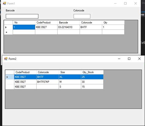 How to Add a Row to DataGridView From Another Form in Vb.net 的图像结果