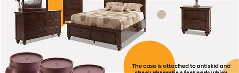 DADDY - G® Heavy Duty Furniture Stand (Set of 4) – Plastic Base for ...