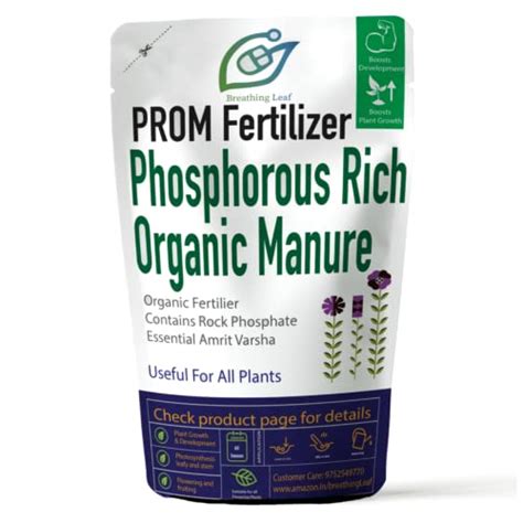 BreathingLeaf Phosphorous Rich Organic Manure (PROM) for Gardening | C ...