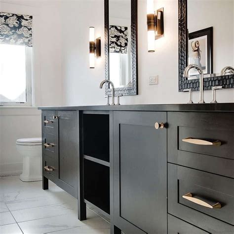 30 black bathroom vanity designs that will make a statement – Artofit