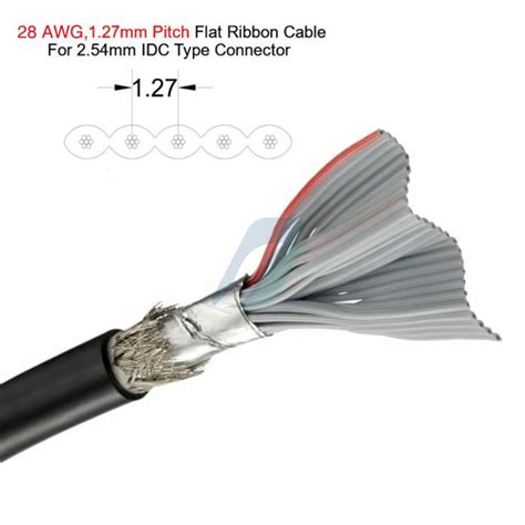 Buy Spectra 8001-50-RFC 50 Core Round Flat Cable with Sheath OD: 12.2mm
