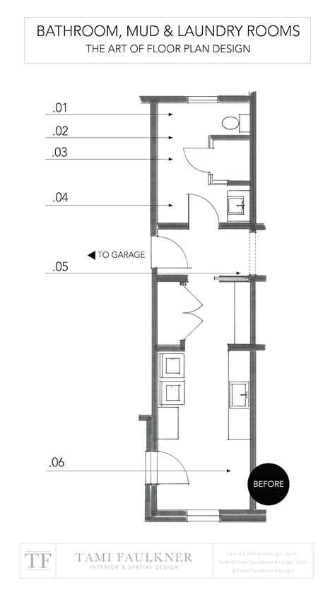 FLOOR PLAN DESIGN - HOW I FIXED THIS BATHROOM, MUDROOM AND LAUNDRY ...