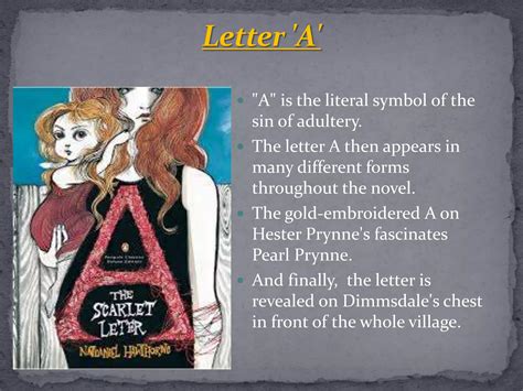 Symbolism in "Scarlet Letter" | PPTX