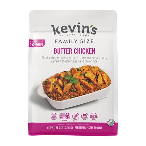 Butter Chicken - Family Size – Kevin's Natural Foods