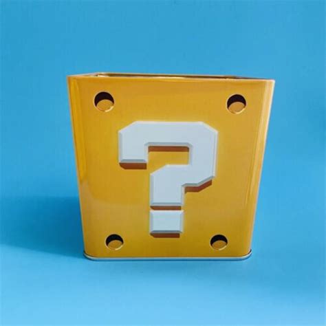 THE SUPER MARIO BROS. MOVIE Question Mark Tin Bucket India | Ubuy