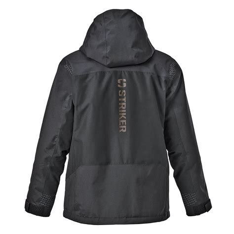 Striker | Denali Insulated Rain Jacket - Black | Fishing Rainwear