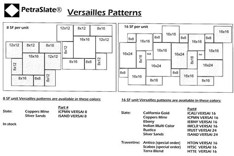 Image result for Versailles Pattern Tile Layout