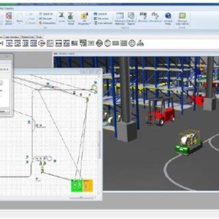 Process Simulate Plant Simulation 的图像结果