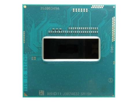 Intel Core i7-4700MQ 2.4G-3.40 GHz Turbo Quad-Core mobile CPU 6 MB ...