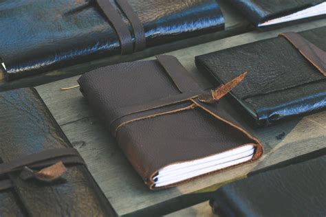 Download Journals With Leather Cover Wallpaper | Wallpapers.com