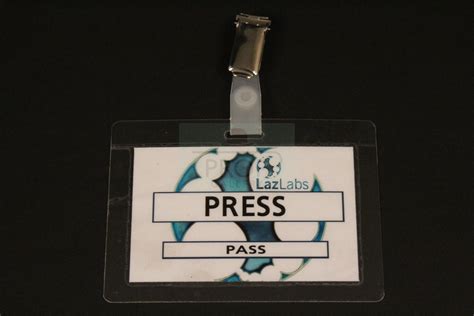 The Prop Gallery | LazLabs press pass - The Lazarus Experiment