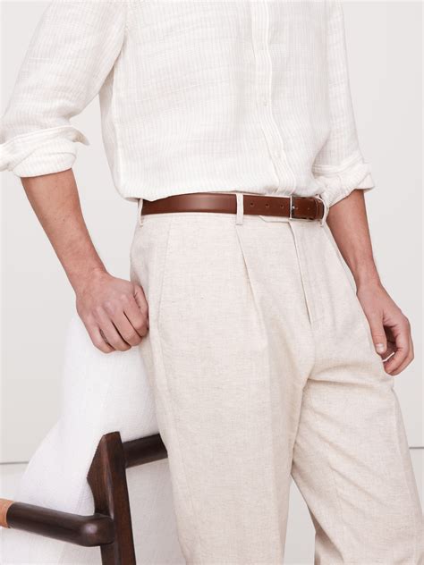 Leather Dress Belt | Banana Republic