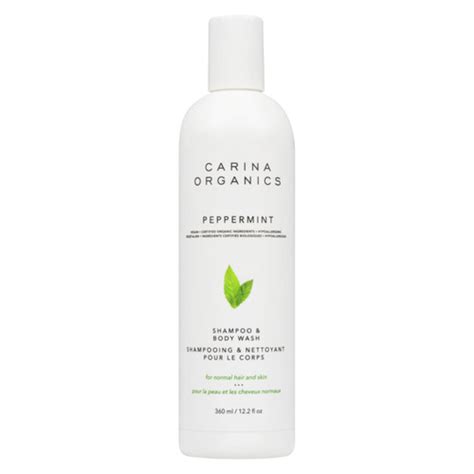 Carina Organic Shampoo & Body Wash Peppermint 360 ml - Voilà Online ...