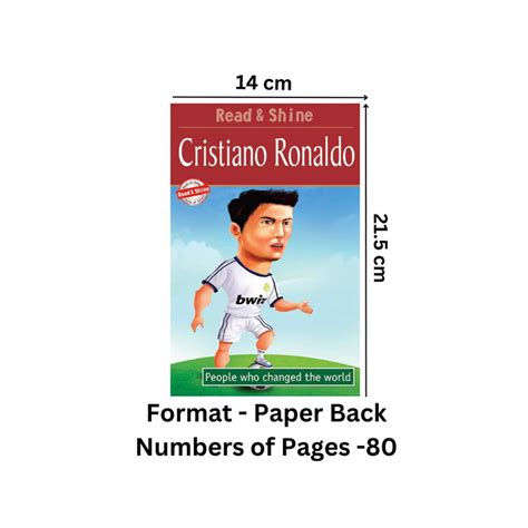 Cristiano Ronaldo Inspiring Stories Book for Kids - Paperback ...