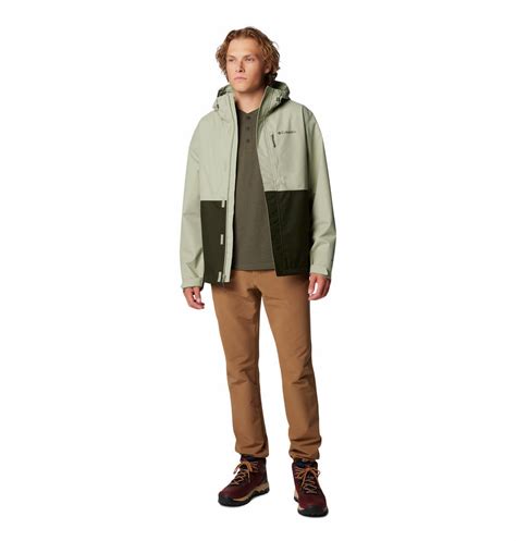 Columbia Men Green Hikebound II Jacket Waterproof