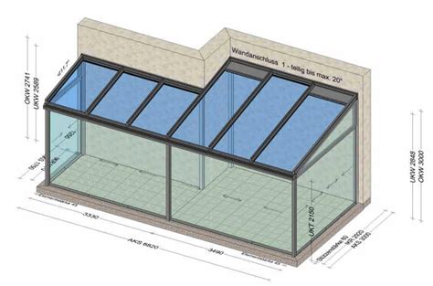 Wintergarten 7 x 3 Meter - Planung - Wintergarten Schmidinger