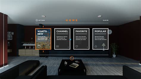 VR UI 的图像结果
